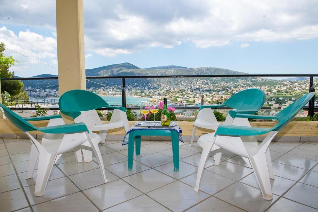 Niki Seaview Apartment Порто-Рафти Экстерьер фото