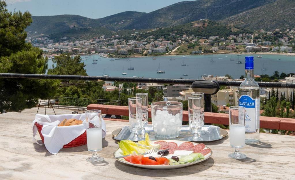 Niki Seaview Apartment Порто-Рафти Экстерьер фото